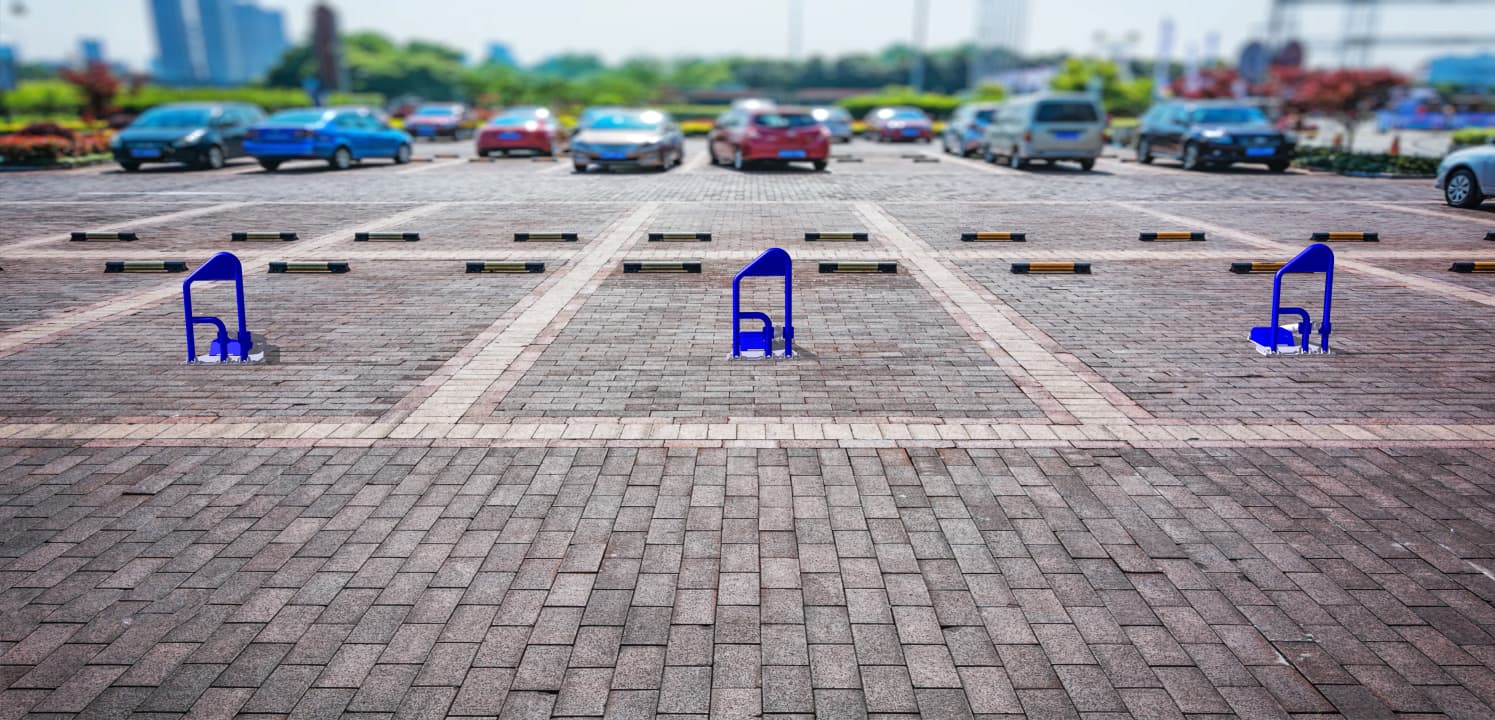 parking spot barriers